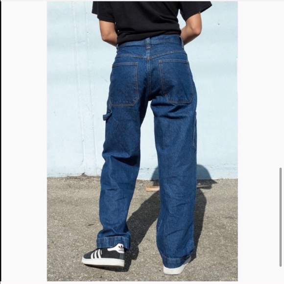 Brandy Melville Jackson Dark Wash Jeans - Picture 6 of 8